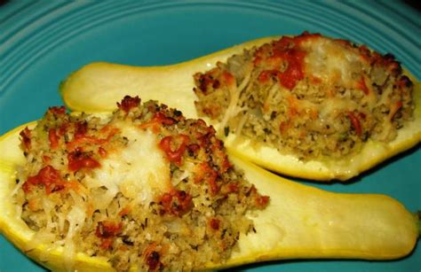 Baked Stuffed Yellow Squash Boats Recipe - Food.com