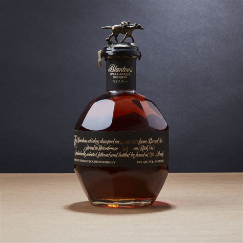 Single Barrel Black Label Edition Bourbon // 750 ml - Blanton's Rare Bourbons - Touch of Modern