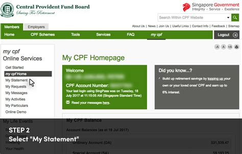 How to get your CPF Withdrawal Account Statement - MoneySmart.sg