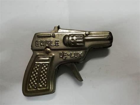 Vintage toy metal gun, Hobbies & Toys, Collectibles & Memorabilia, Vintage Collectibles on Carousell