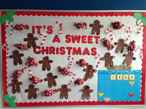 "It's A Sweet Christmas!" Bulletin Board Idea | Christmas bulletin ...