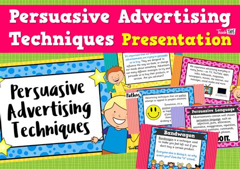 Persuasive Advertising Techniques - Presentation :: Teacher Resources ...