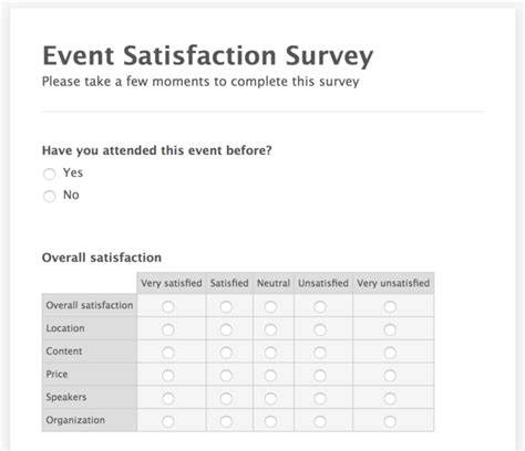 Rating Scale Examples 1 5 - Printable Templates Free