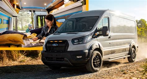 Rugged 2023 Ford Transit Trail Takes Van Life Off The Grid | Carscoops