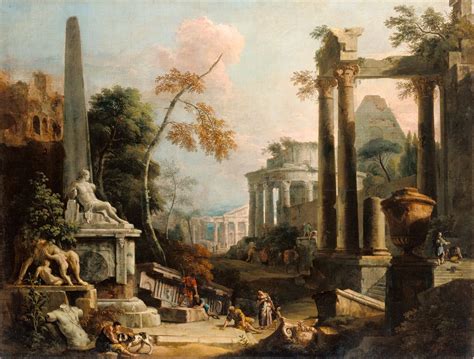 ⚜ Ruinas clásicas / Classical ruins: MARCO Y SEBASTIANO RICCI | Landscape paintings ...