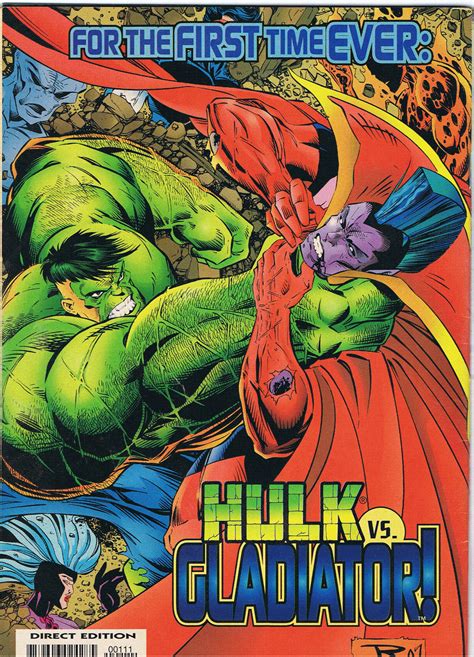 Comics Collector: Hulk vs Gladiator