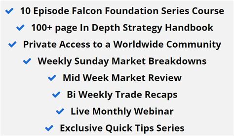 Course Review: Falcon Trading Guidance (FalconFX) - Forex Robot Nation