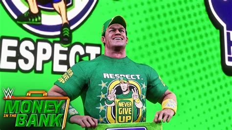 WWE 2K20 - John Cena Returns | Money In The Bank 2021 - YouTube