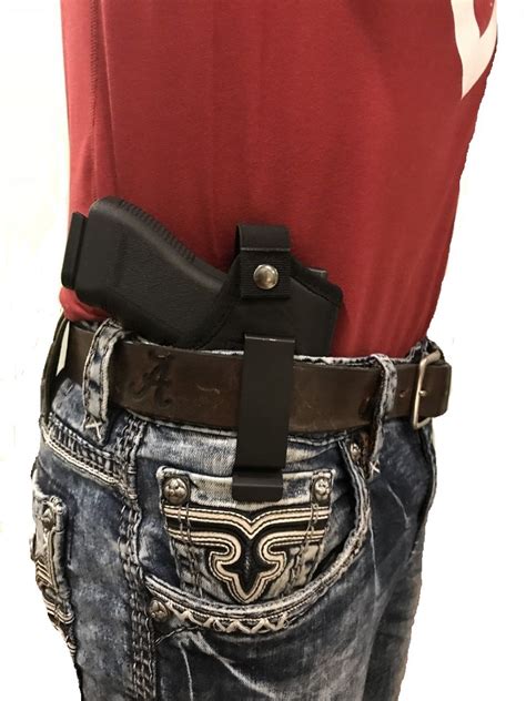 Ultimate Concealed Carry Leather Gun Holster For K2P SAR 9mm - Holsters