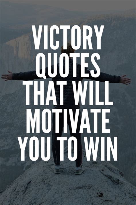 40 Inspirational Victory Quotes That Will Motivate You to Win