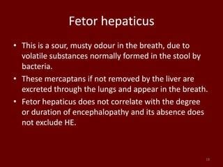 Hepatic encephalopathy | PPT