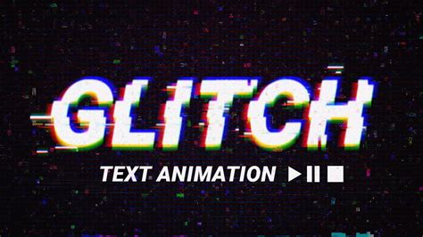 Text Animation Template Free