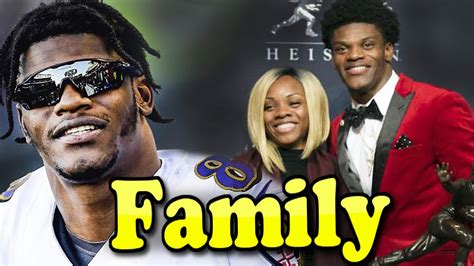 Lamar Jackson Family With Mother and Girlfriend Jaime Taylor 2023 - YouTube