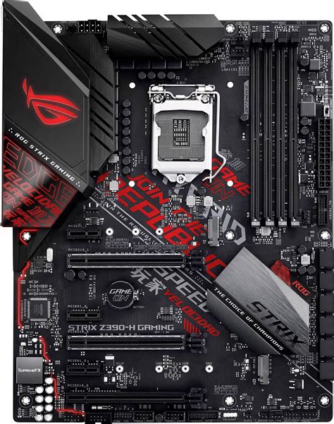 Asus ROG STRIX Z390-H GAMING Moederbord Socket Intel® 1151v2 Vormfactor ...