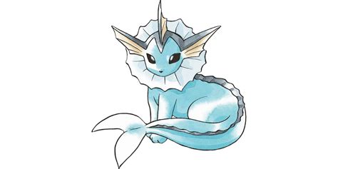 Pokemon Fan Makes Adorable Vaporeon Decal Sticker