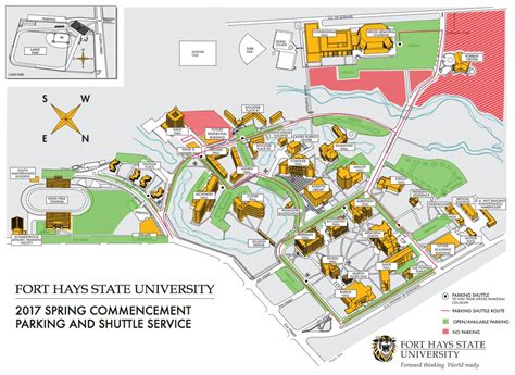 Fort Hays State University Campus Map - United States Map