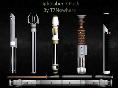 Lightsaber 7 Pack at Knights of the Old Republic Nexus - Mods and community