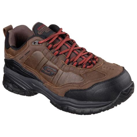 Skechers Men's Relaxed Fit Composite Toe Work Shoe 77059