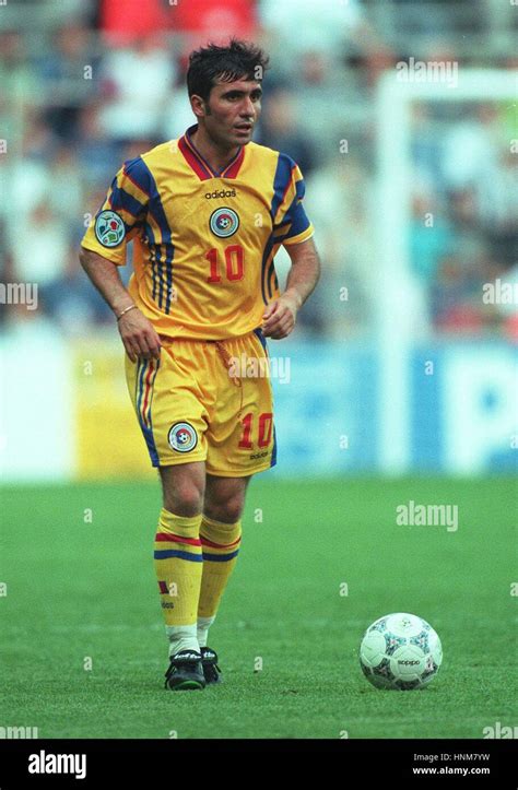 GHEORGHE HAGI ROMANIA & BARCELONA FC 13 June 1996 Stock Photo - Alamy