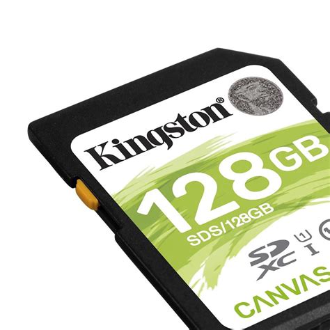 Tarjeta de Memoria SD 128 GB Flash Canvas Select™ Kingston : Precio Guatemala