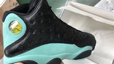 Air Jordan 13 Retro 'Black/Island Green-Metallic Silver' 414571-030 ...