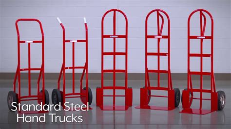 Uline Standard Steel Hand Trucks - YouTube