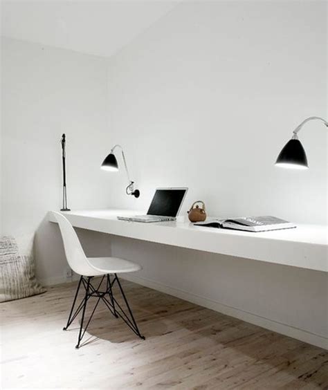 How To Decorate and Furnish A Small Study Room | Office interior design, Minimalist home office ...