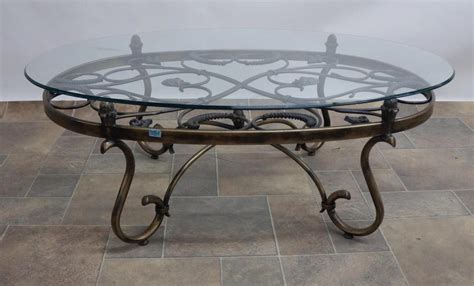 Antique Iron And Glass Coffee Table | Iron coffee table, Wrought iron glass, Glass top coffee table
