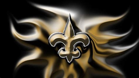 Saints Logo In Golden Black Background HD Saints Wallpapers | HD Wallpapers | ID #84234