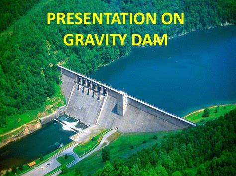 Gravity dam