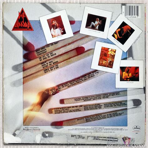 Def Leppard ‎– Pyromania (1983) Vinyl, LP, Album – Voluptuous Vinyl Records