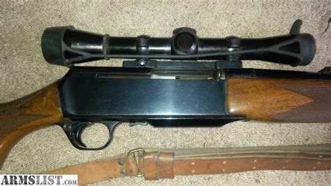 ARMSLIST - For Sale: belgium browning BAR 30-06 with scope