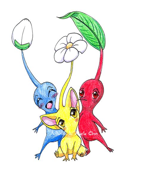 Pikmin fanart by TygerStKuan on DeviantArt