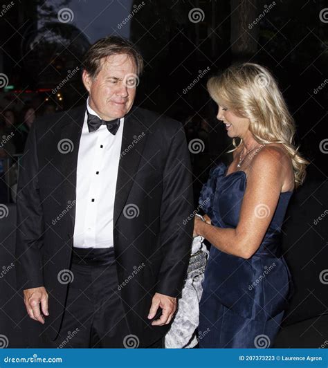 Bill Belichick and Linda Holliday at 2012 Time 100 Gala in New York Editorial Stock Photo ...