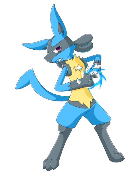 Lucario - Aura Sphere by Rukaria on DeviantArt