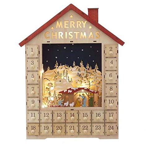 A German Wooden Advent Calendar- Use it Again Every Year!