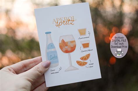 Cocktail Recipe Card Template Drink Recipe Cards Printable - Etsy