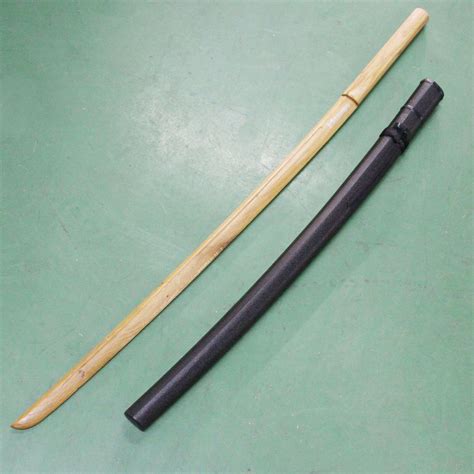 Cutting Practice Wood Sword Plastic Scabbard Bokken Paper Cut Swing ...