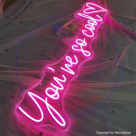 Custom Neon Sign You Are so Cool /neon Sign/bedroom Neon - Etsy
