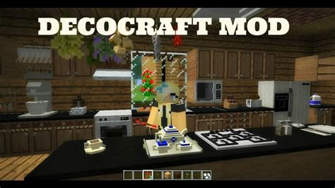 DecoCraft Mod for Minecraft: Decorate your Minecraft World Easily