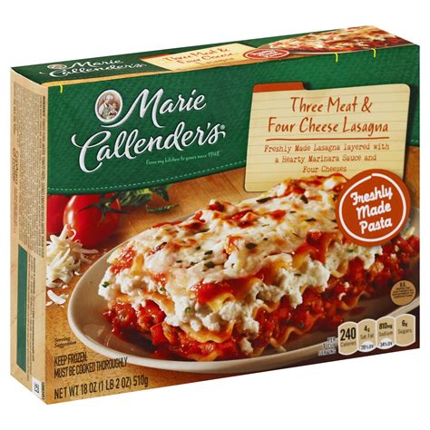 Marie Callender's Three Meat Four Cheese Lasagna 18 oz | Shipt