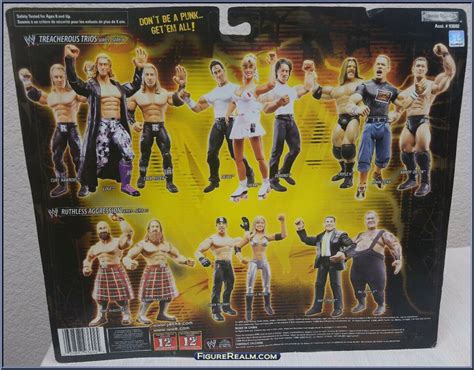 Deuce / Cherry / Domino - WWE Treacherous Trios - Series 8 - Jakks Pacific Action Figure