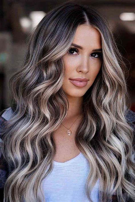 dark-brown-hair-with-ash-blonde-balayage Ash Brown Hair Balayage, Dark ...