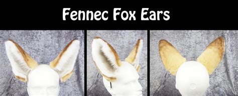 Fennec Fox Ears by Maria-M--aka--Bakura on DeviantArt