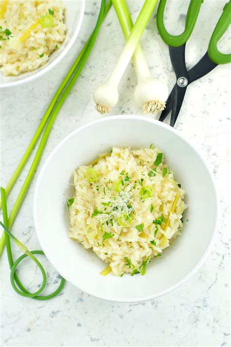 Green Garlic Risotto