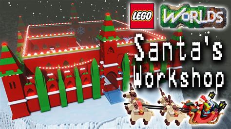 Santa's Workshop LEGO MOC Speed Build - YouTube