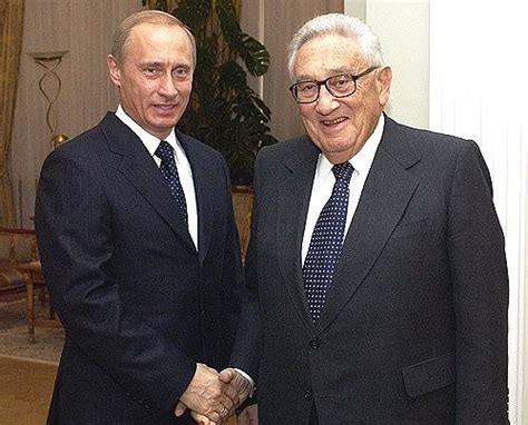 President Putin met with former Secretary of State Henry Kissinger ...