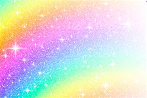 Free Vector | Gradient rainbow glitter background