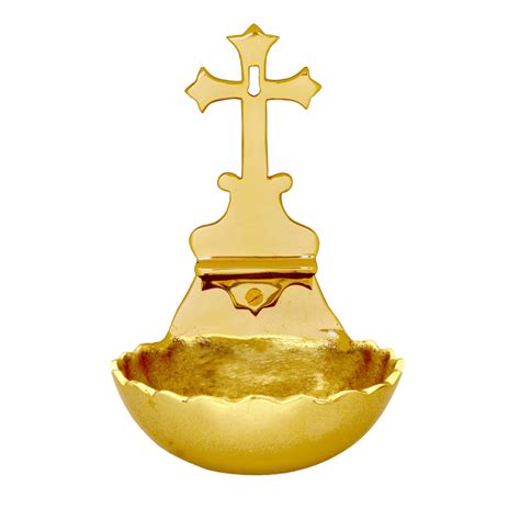 Holy Water Font, Wall Mounted – Sacristan Brass