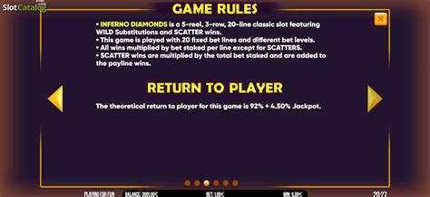 Inferno Diamonds Slot Review 2024, Play Demo for Free